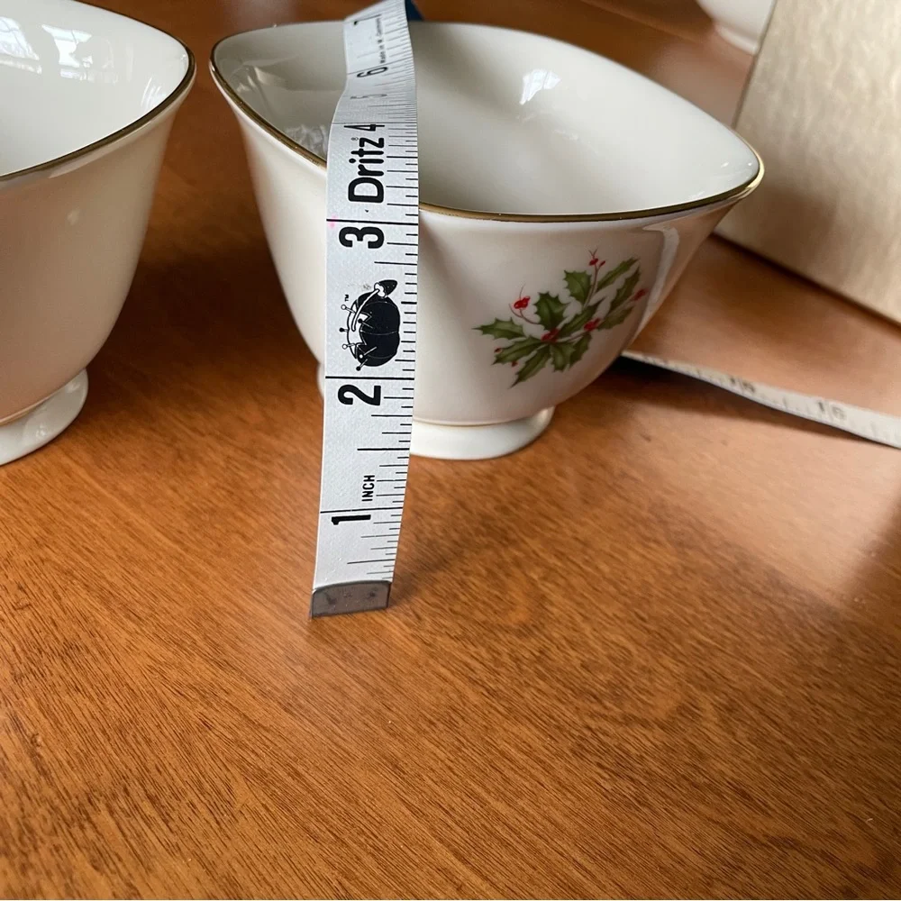 Lenox China Holiday Treat Bowls - set of 2